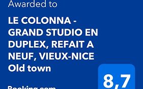 Le Colonna - Grand Studio En Duplex, Refait A Neuf, Vieux-Nice Old Town